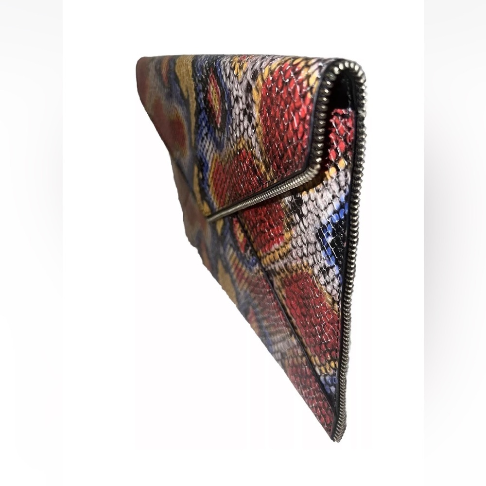 Rebecca Minkoff Leo Multi Colored Python Leather … - image 6